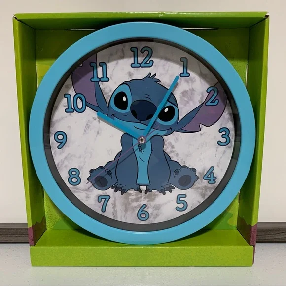 Disney Stitch Analog Wall Clock-NIB