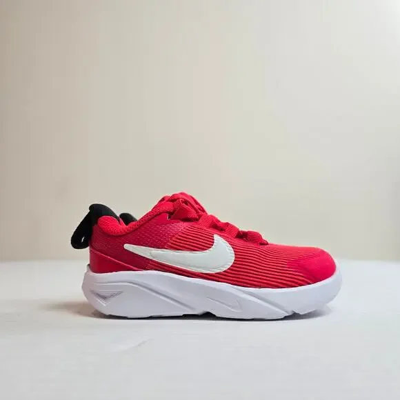 Nike Star Runner 4 NN Size 7C Sneakers Slip On University Red White Running Shoe