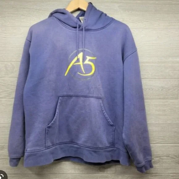The North Face A5 Series Blue Logo Hoodie