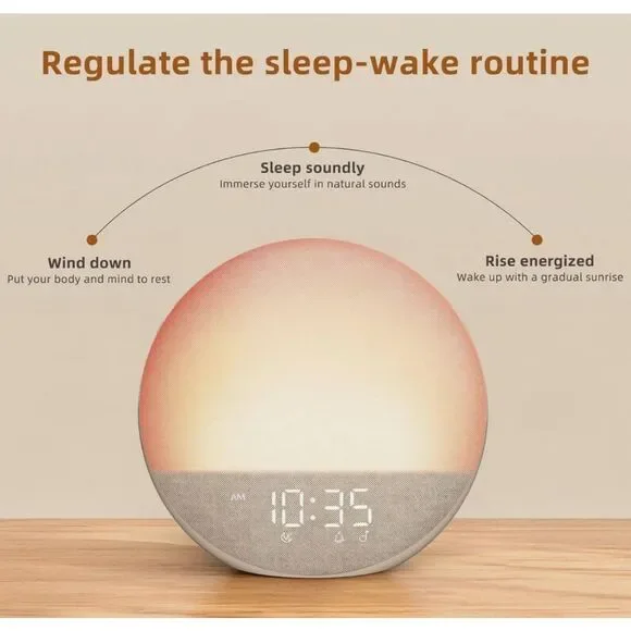 ODOKEE H03 Sunrise Alarm Clock And Sound Machine