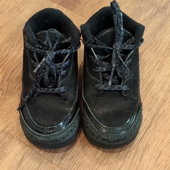Jordan Black Kids Sneakers