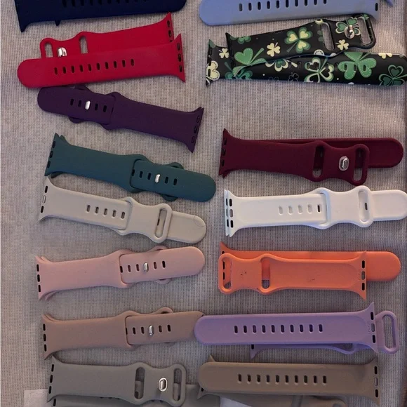 Silicone Replacement Watch Bands - Multiple Colors