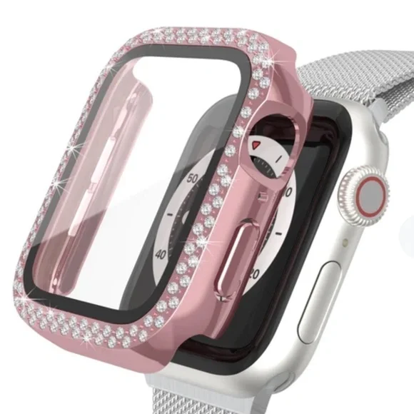 Apple Watch Bling Bumper Case 40mm in Rose Gold