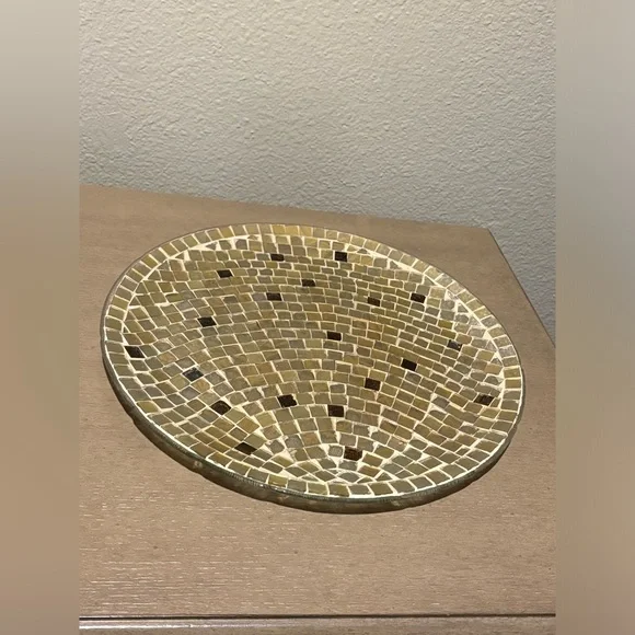 Mosaic Tile Decorative Plate