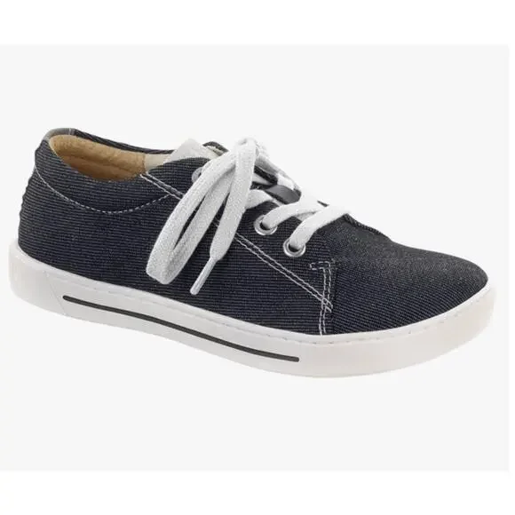BIRKENSTOCK ARRAN KIDS - DARK BLUE TEXTILE YOUTH 1 / EU 32 NIB