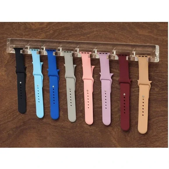 Acrylic Clear Smart Watch Bands Organizer Display Holder Rack Jerever Wall Mount