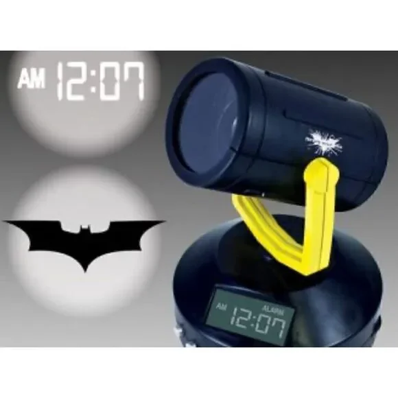 Rare batman signal novelty projection alarm clock .radio