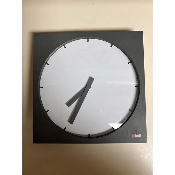 Vintage JAL Japan Airlines Promo Wall Clock Kazuo Kawasaki Design‎ Quartz Japan