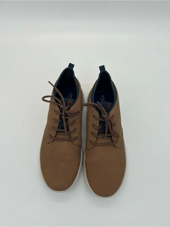 Sperry Kid’s Brown Coastal Break Chukka Lace-Up Boots size 7