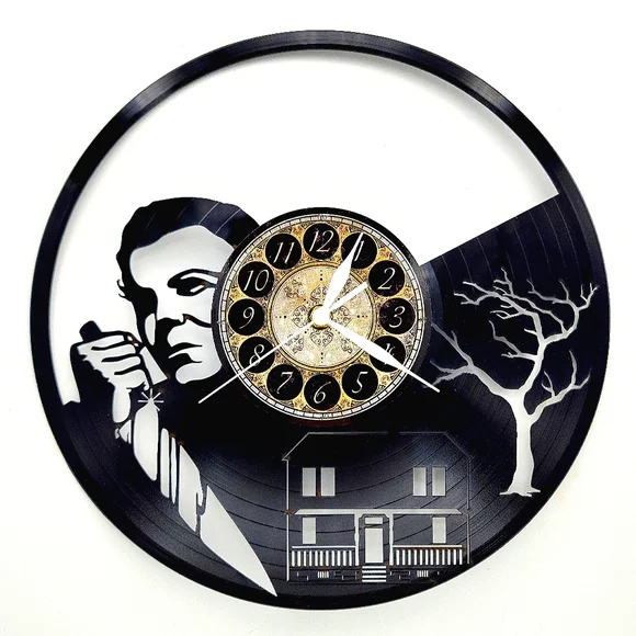 MICHAEL MYERS HALLOWEEN vinyl record clock clocks