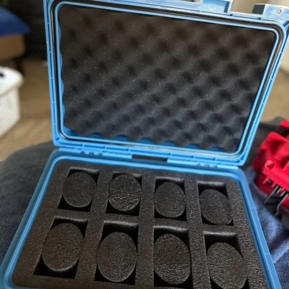 Invicta Light Blue Smartwatch Case with Black Foam