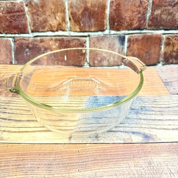Vintage PYREX 023 683-B Clear Glass Casserole Baking Dish 1.5 Quart MCM