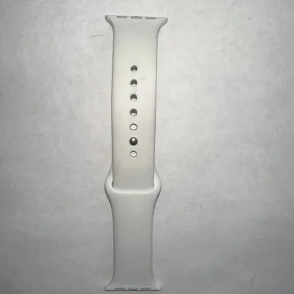 Genuine Apple Sport Band Apple Watch 38/40/41mm White Silver M/L