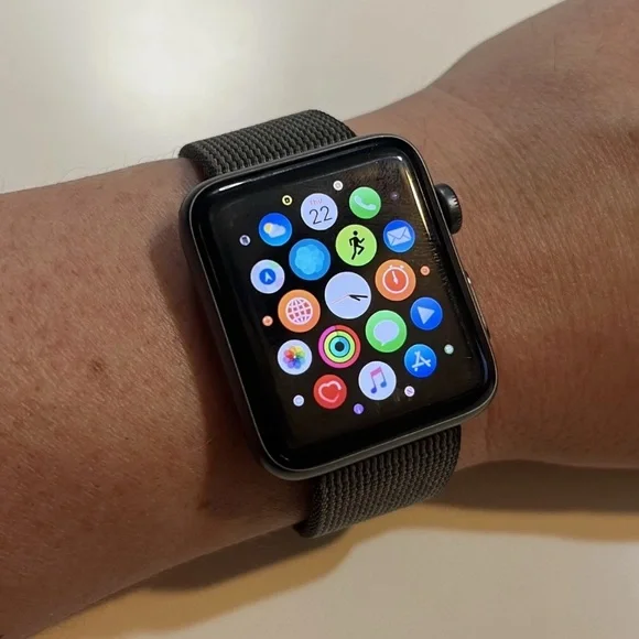 Apple watch, super clean, series 2, Nike Edition, 42mm with 2 oem bands.