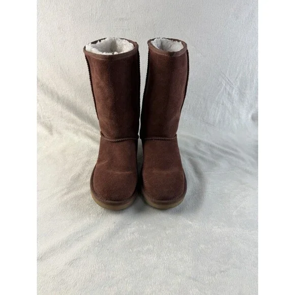 BEARPAW EMMA GIRLS BOOTS SHOES 608Y/BROWN SIZE 5 YOUTH