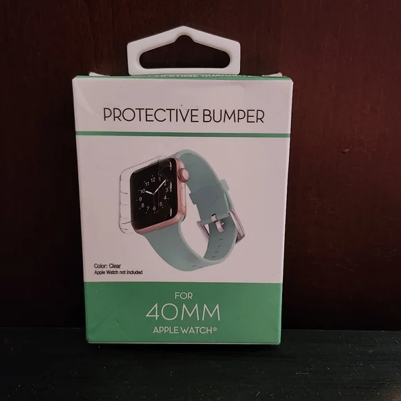 Clear Protective Bumper For Apple Watch 40mm