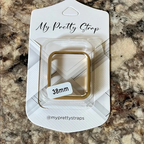 Gold Smartwatch Case 35mm Sleek Design
