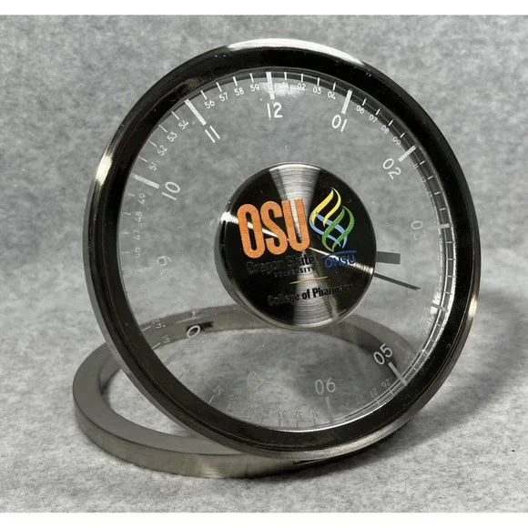 OSU Desk Clock Oregon State University Pharmacy College OHSU Modern Office‎ Gift