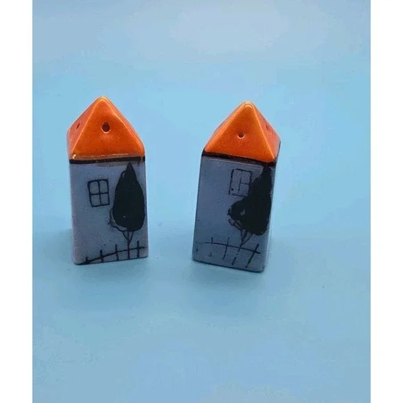 Salt & Pepper Chikaramachi Shakers LustreWare Houses