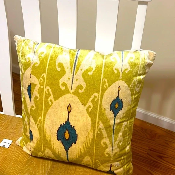 NEW $88 Anthropologie decorated pillow 1 pc