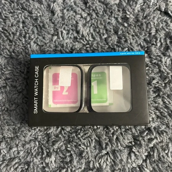 NWT set of 2 rectangular smart watch covers