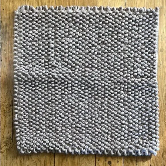 Loop Knit Throw Pillow Cover