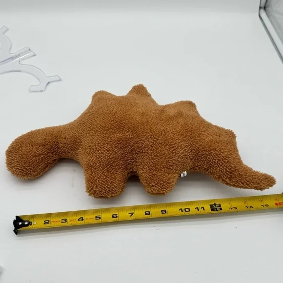 Dino Nugget Pillow, 18 inch Soft Dinosaur Chicken Nuggets Pillow