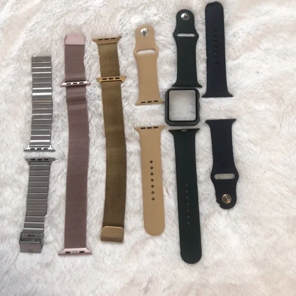 Apple Watch accessories. 6 watch bands.