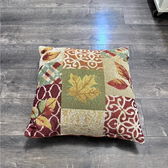 Throw Pillow With Fall Theme‎