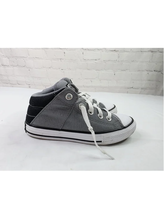 Chuck Taylor All Star Axel Mid Casual Sneakers Gray/ Black Kids Size 1