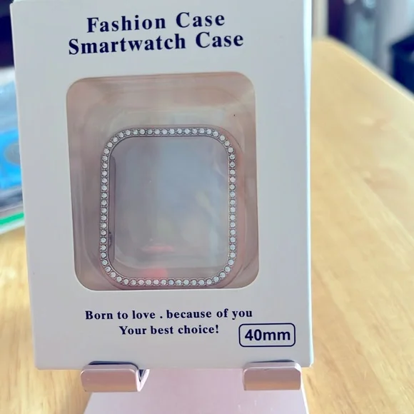 Apple Watch Bling Bumper Case 40mm in rose gold