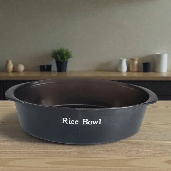 Rice Steamer Rice Bowl Black Replacement Part Model 4450‎ Rival Food Cooker