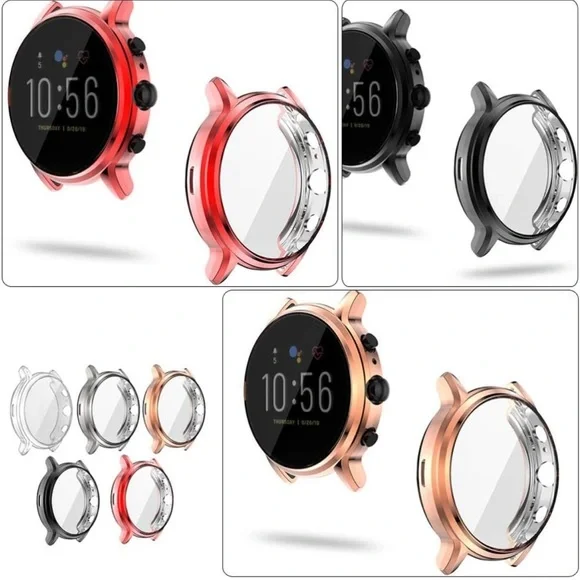 Watch Cover Compatible with Fossil 5 Carlyle, 8pc multi color