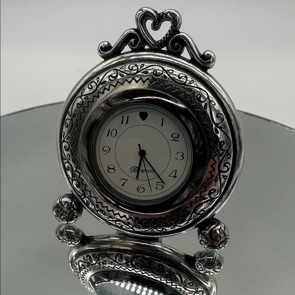 Brighton 01660 Memphis Etched Tiny Clock