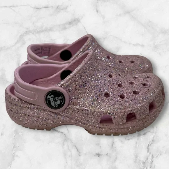 Baby Crocs Classic Glitter size 5
