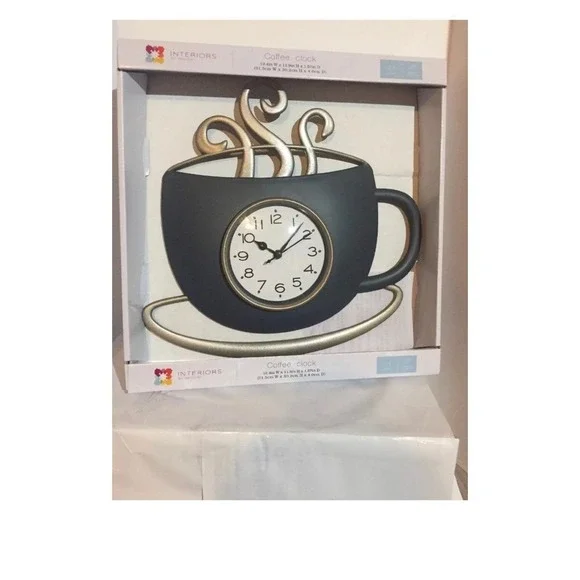 wall Coffe Clock