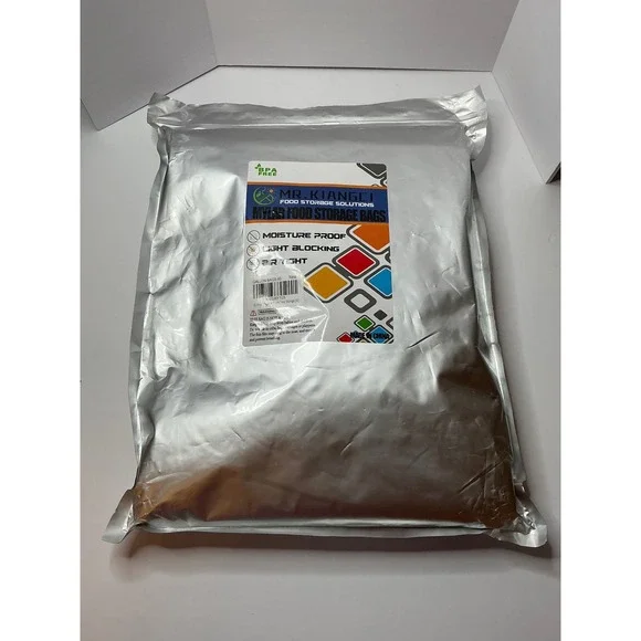 Mr. Kiangci Gallon Mylar Food Storage Bags Gal. 60 Count Moisture Proof Airtight