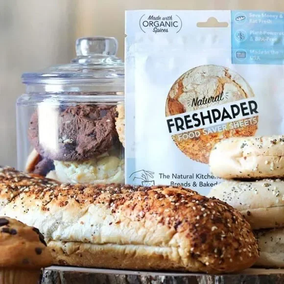 FRESHPAPER Food Saver Sheets for Bread