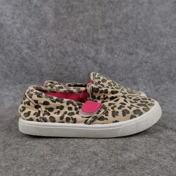 Swiggles Shoes Toddler 9 Sneakers Leopard Animal Print Casual Flat Slip On Kids