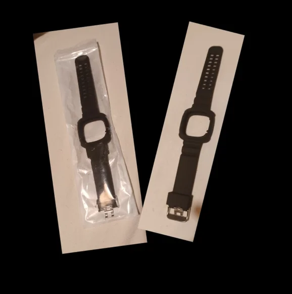 Fitbit Versa 3 black silicone wristband New
