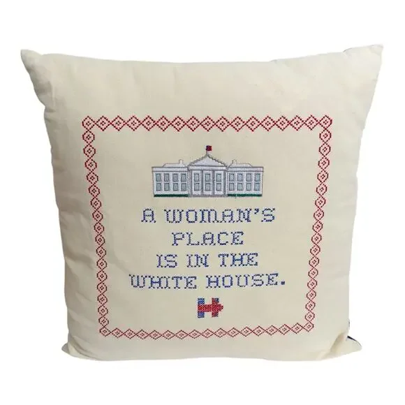 Hilary Clinton 2016 Presidential Campaign Merchandise Throw Pillow