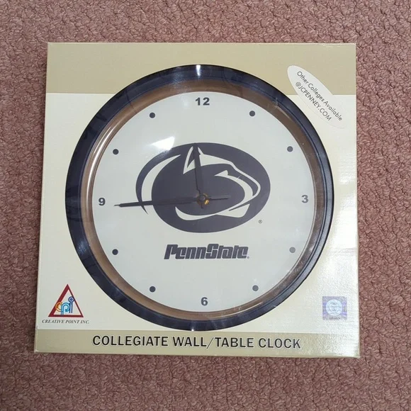 NIB Collegiate PSU Wall Clock
