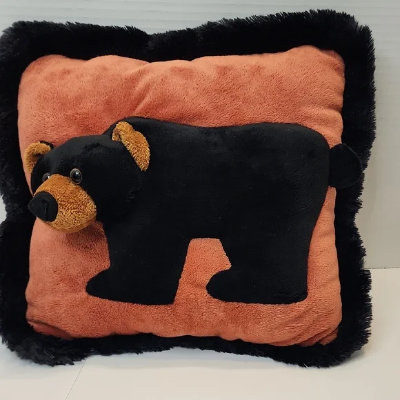 BLACK BEAR 3D Pillow 12