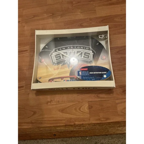 2005 Wincraft NBA High Definition Clock San Antonio Spurs Multi-Color