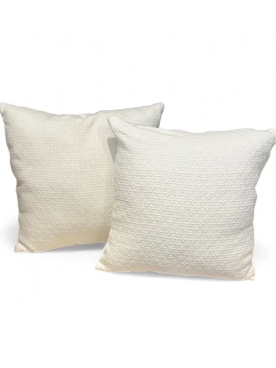 Charter Club White Damask Throw Pillow 18x18