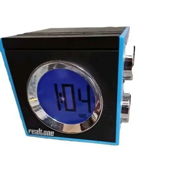RealTone RT205 AM/FM‎ Dual Alarm Clock Cube