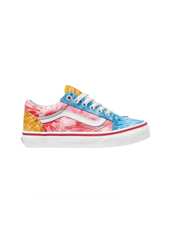 Vans OLD SKOOL KIDS 'TIE-DYE BLOCK' Size 12 Preschool
