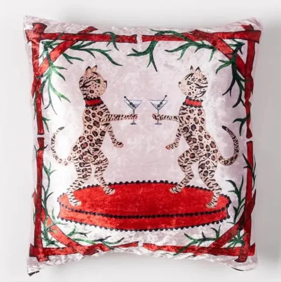 Patricia's Couture by Willa Heart Velvet Leopard Animal Print Cover