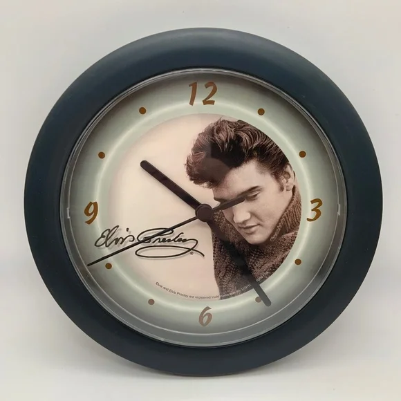Vintage Vandor Elvis Presley Retro Black/White 8