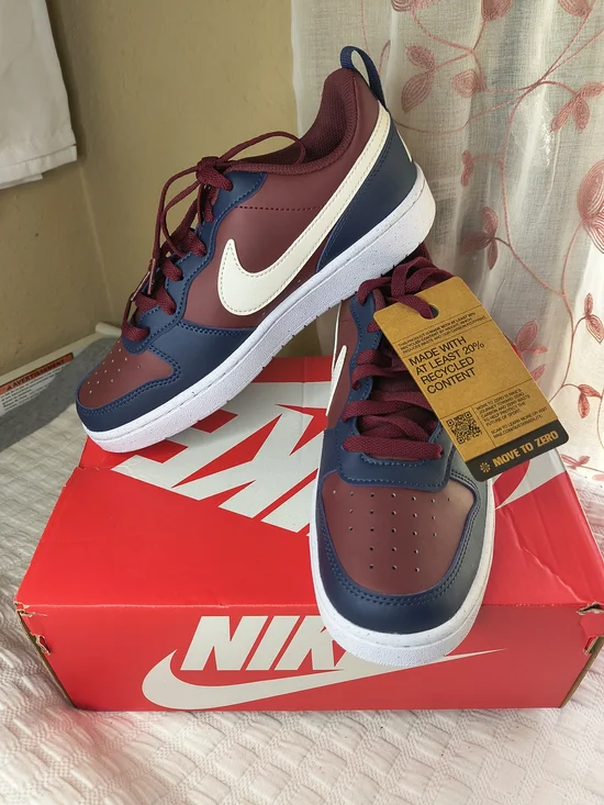 Nike Kids Court Borough Low Top Sneaker